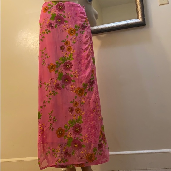 Tropical Party Maxi Skirt - Picture 2 of 6